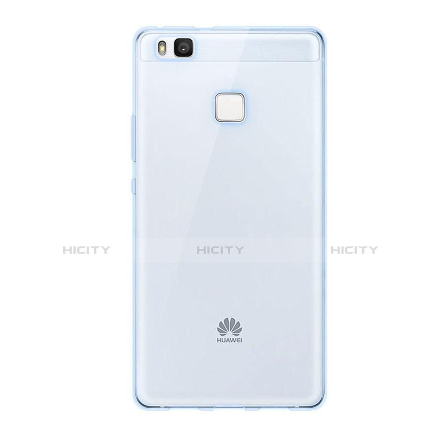 Cover TPU Trasparente Ultra Sottile Morbida per Huawei G9 Lite Blu