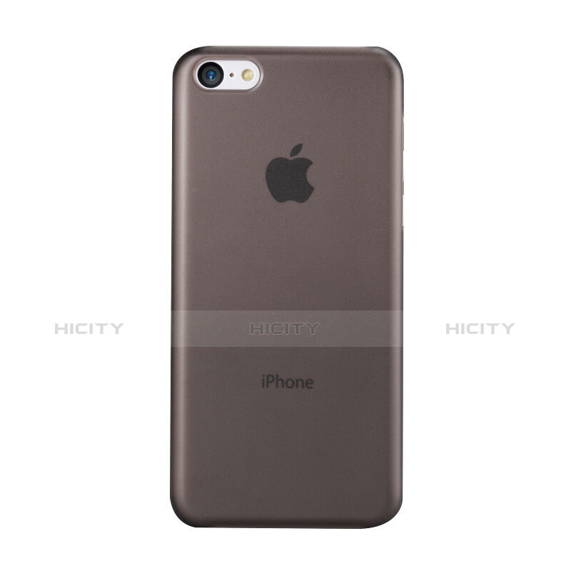 Cover Ultra Slim Trasparente Rigida Opaca per Apple iPhone 5C Grigio