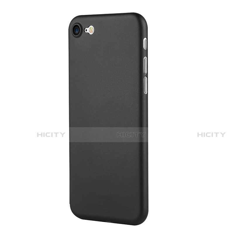 Cover Ultra Sottile Plastica Rigida Opaca per Apple iPhone SE (2020) Nero