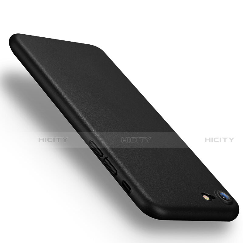 Cover Ultra Sottile Plastica Rigida Opaca per Apple iPhone SE3 2022 Nero