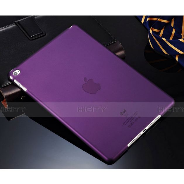 Cover Ultra Sottile Trasparente Rigida Opaca per Apple iPad Air Viola