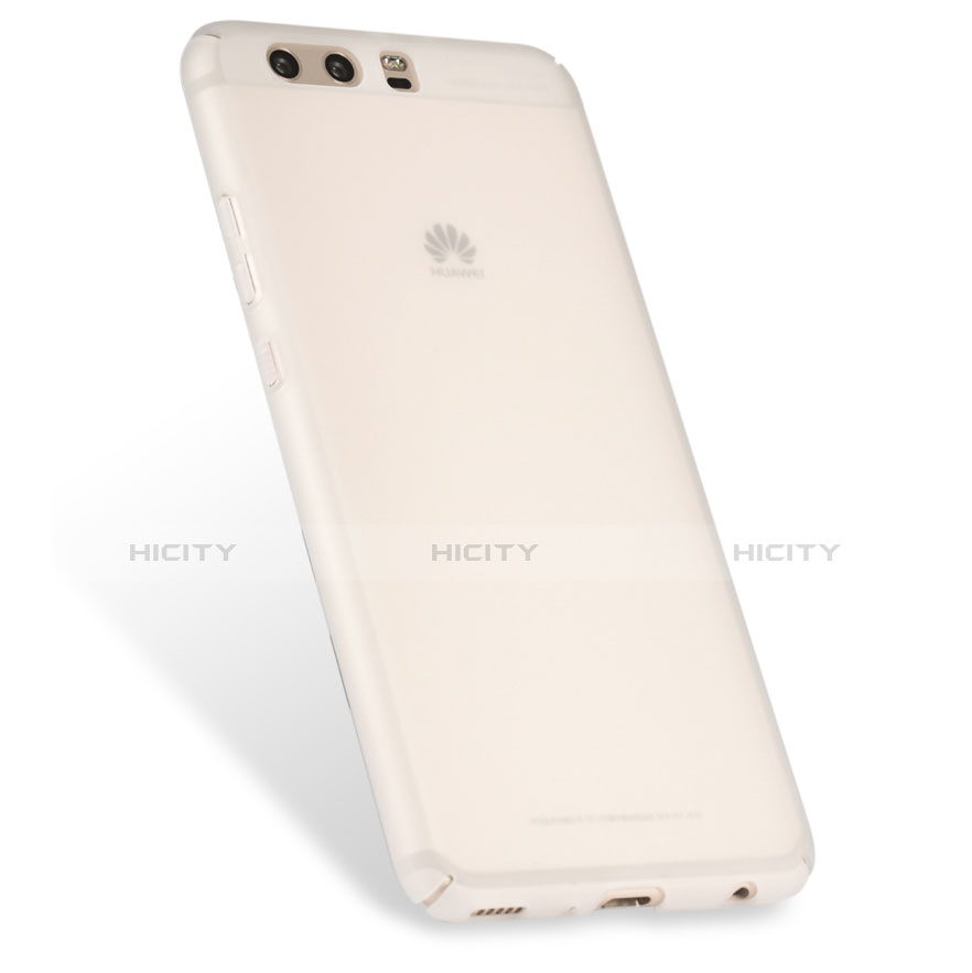 Cover Ultra Sottile Trasparente Rigida Opaca per Huawei P10 Plus Bianco