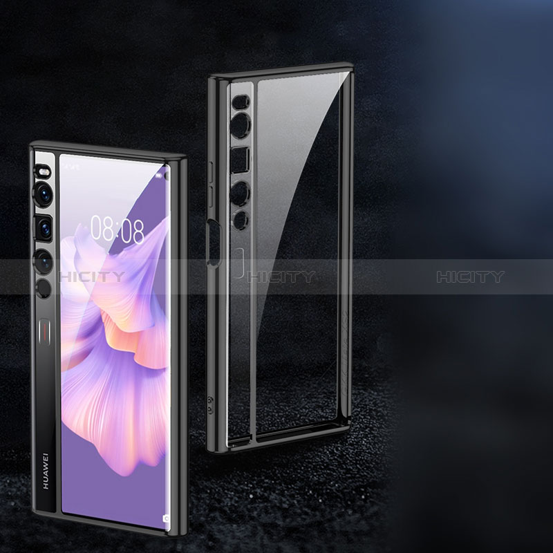 Custodia Crystal Trasparente Rigida Cover AC1 per Huawei Mate Xs 2