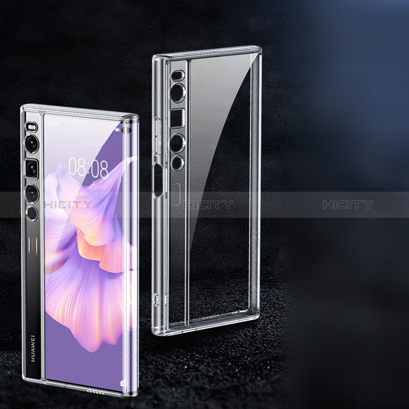 Custodia Crystal Trasparente Rigida Cover AC1 per Huawei Mate Xs 2
