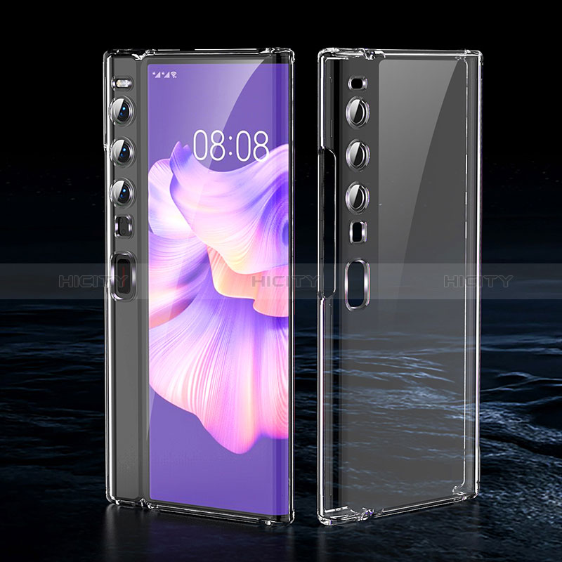 Custodia Crystal Trasparente Rigida Cover AC2 per Huawei Mate Xs 2