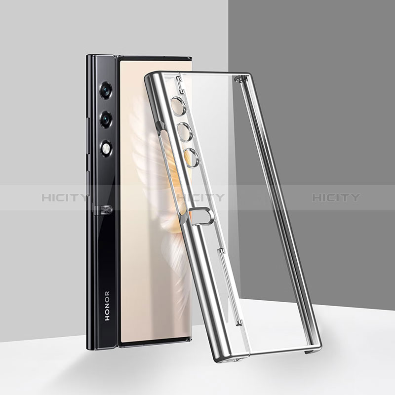 Custodia Crystal Trasparente Rigida Cover T02 per Huawei Honor V Purse 5G