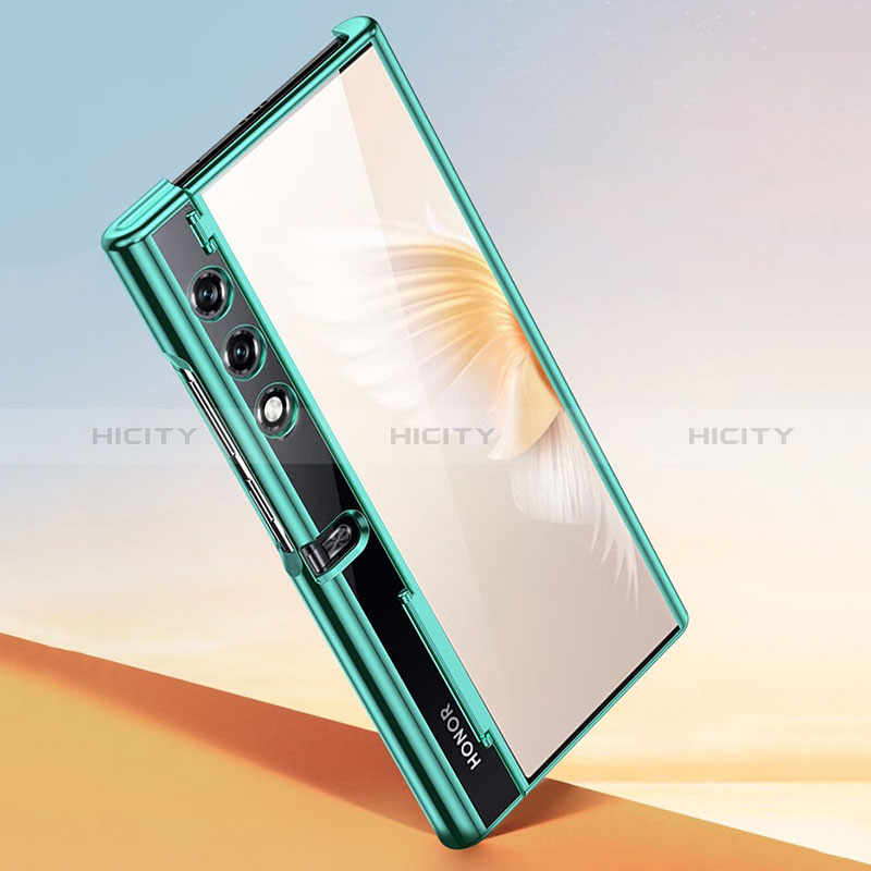 Custodia Crystal Trasparente Rigida Cover T02 per Huawei Honor V Purse 5G