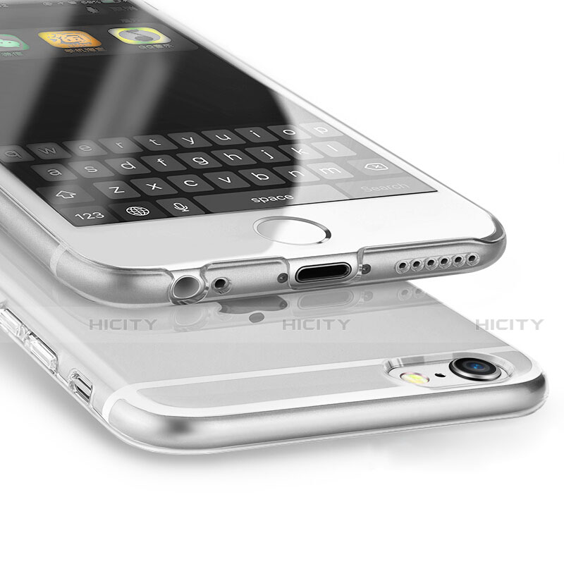 Custodia Crystal Trasparente Rigida HT01 per Apple iPhone 6 Chiaro