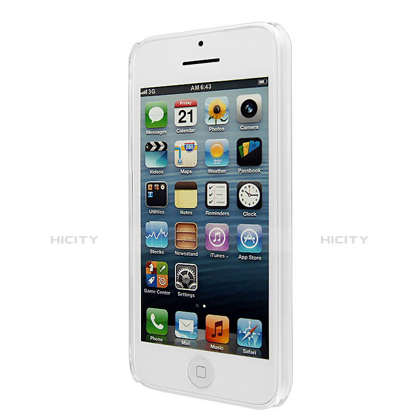 Custodia Crystal Trasparente Rigida per Apple iPhone 5C Chiaro