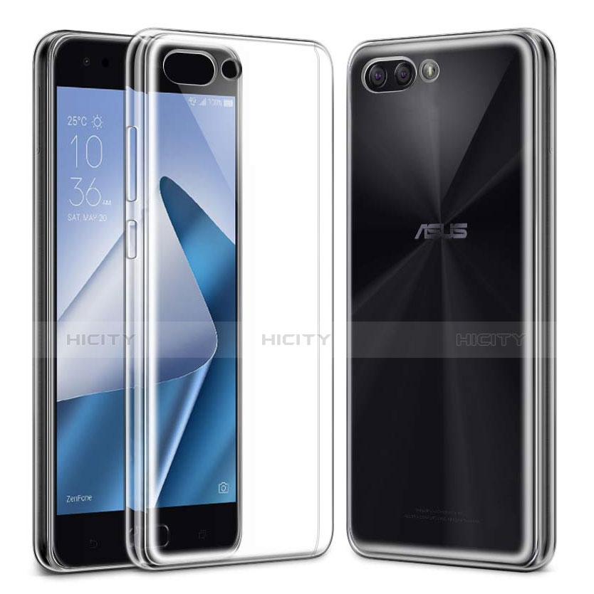 Custodia Crystal Trasparente Rigida per Asus Zenfone 4 ZE554KL Chiaro