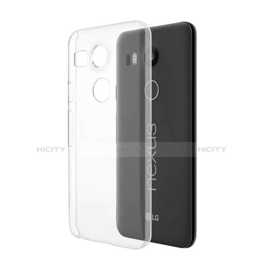 Custodia Crystal Trasparente Rigida per Google Nexus 5X Chiaro