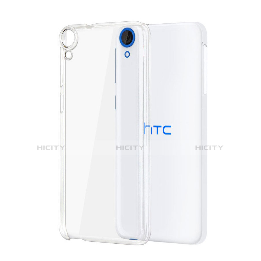 Custodia Crystal Trasparente Rigida per HTC Desire 820 Chiaro