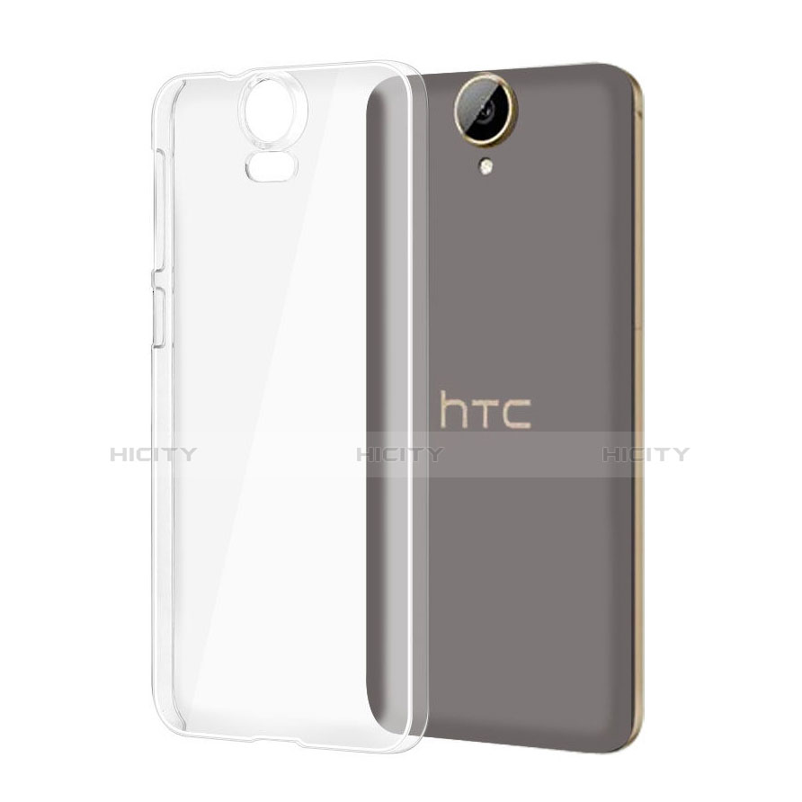 Custodia Crystal Trasparente Rigida per HTC One E9 Plus Chiaro