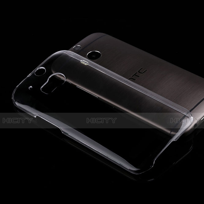 Custodia Crystal Trasparente Rigida per HTC One M8 Chiaro