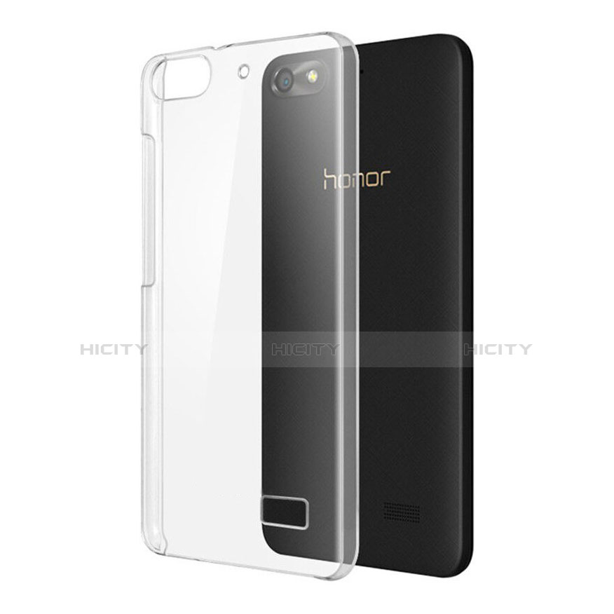 Custodia Crystal Trasparente Rigida per Huawei G Play Mini Chiaro