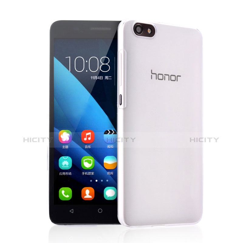 Custodia Crystal Trasparente Rigida per Huawei Honor 4X Chiaro