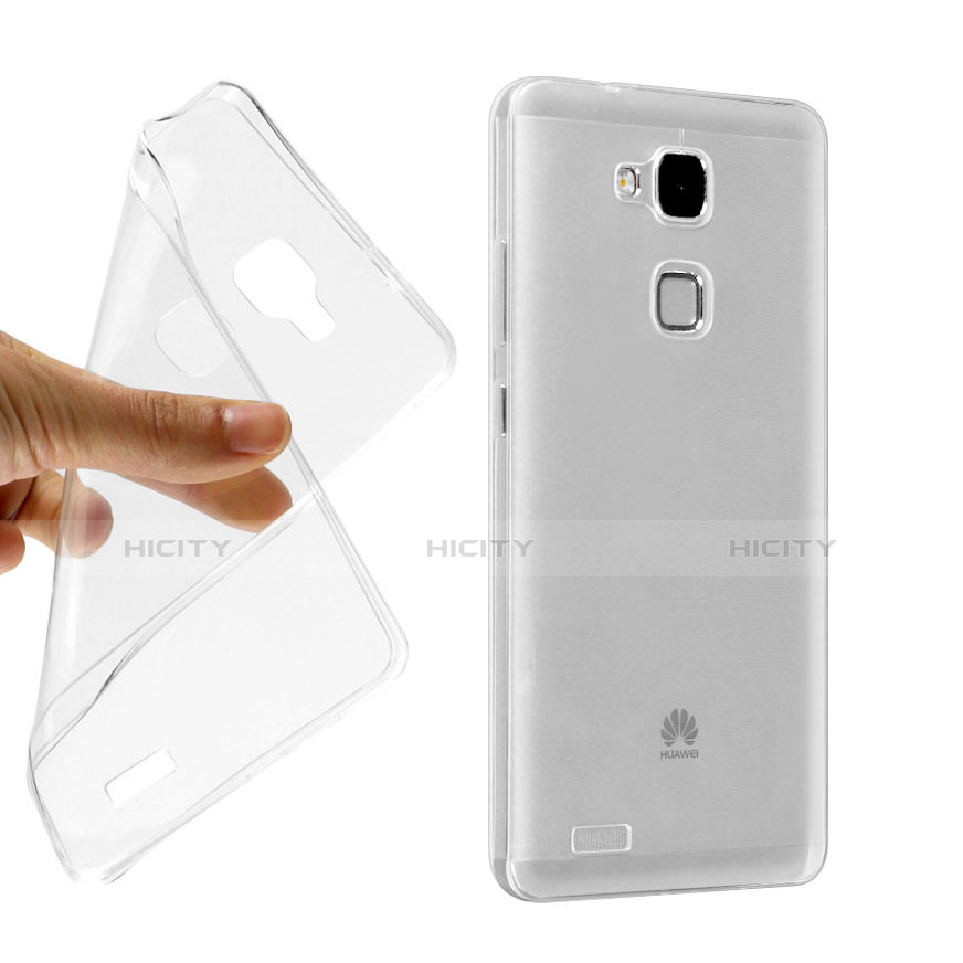 Custodia Crystal Trasparente Rigida per Huawei Mate 7 Chiaro