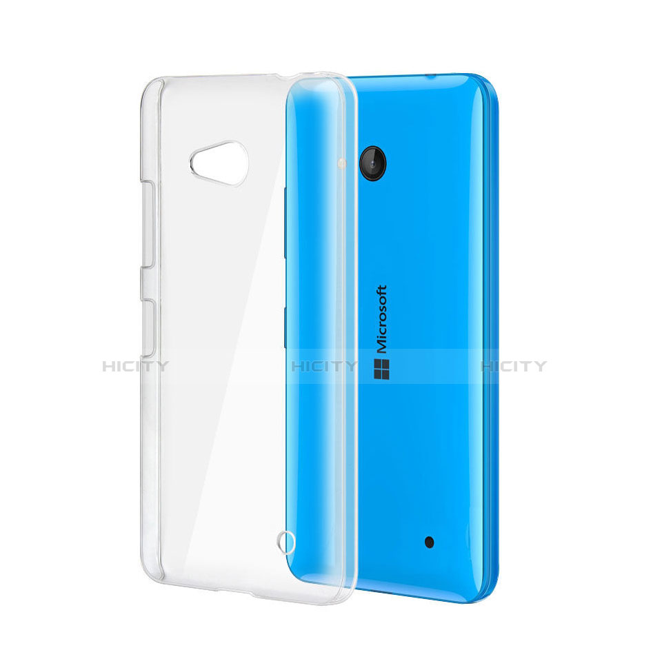 Custodia Crystal Trasparente Rigida per Microsoft Lumia 640 Chiaro
