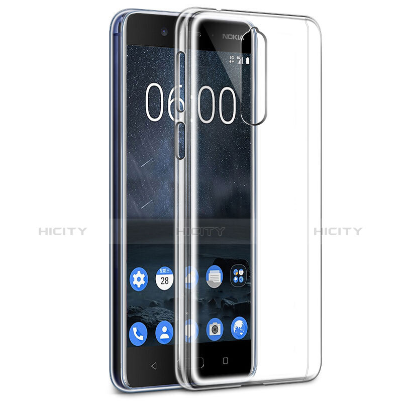 Custodia Crystal Trasparente Rigida per Nokia 8 Chiaro