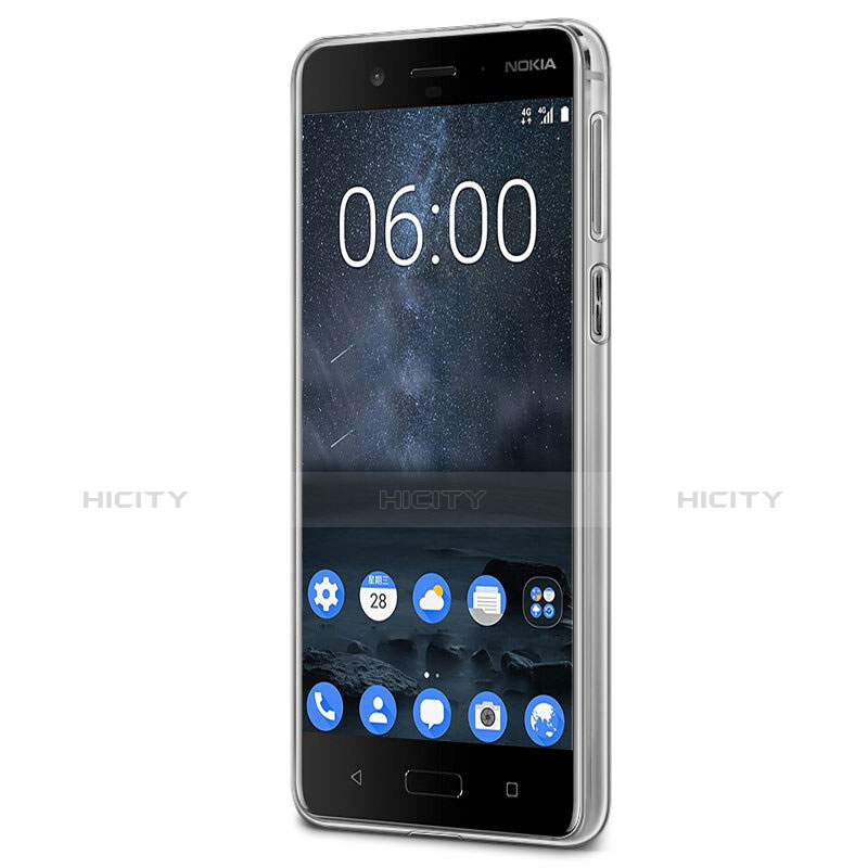 Custodia Crystal Trasparente Rigida per Nokia 8 Chiaro