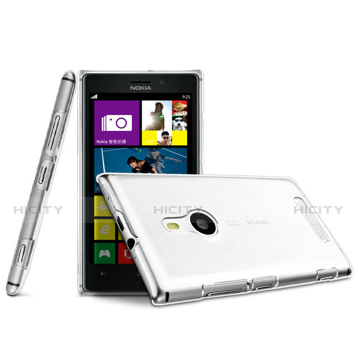 Custodia Crystal Trasparente Rigida per Nokia Lumia 925 Chiaro