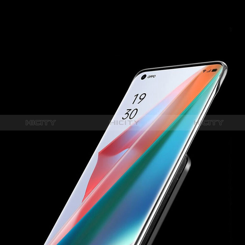 Custodia Crystal Trasparente Rigida per Oppo Find X3 5G Chiaro