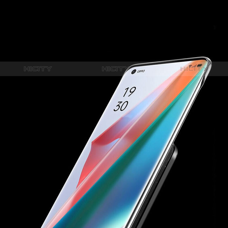 Custodia Crystal Trasparente Rigida per Oppo Find X3 Pro 5G Chiaro