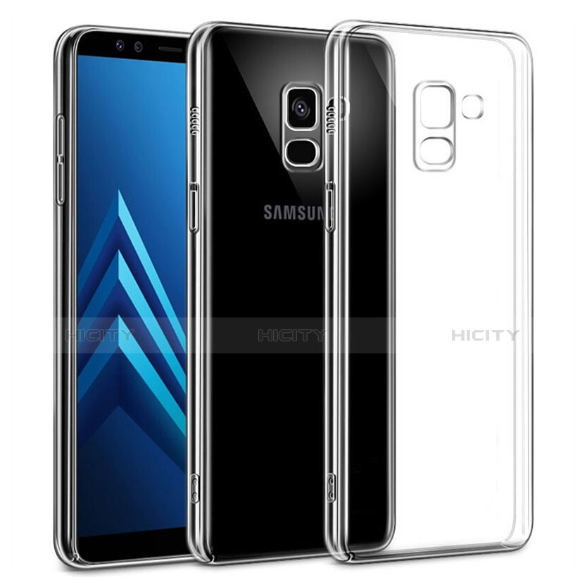 Custodia Crystal Trasparente Rigida per Samsung Galaxy A6 (2018) Dual SIM Chiaro