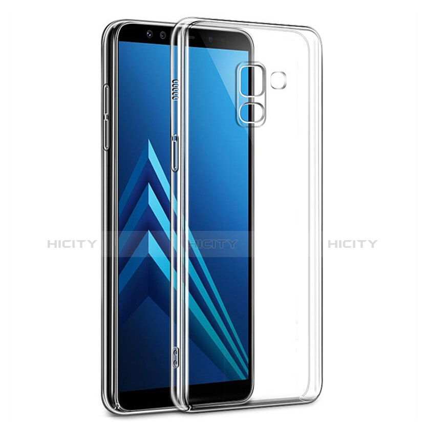Custodia Crystal Trasparente Rigida per Samsung Galaxy A6 (2018) Dual SIM Chiaro