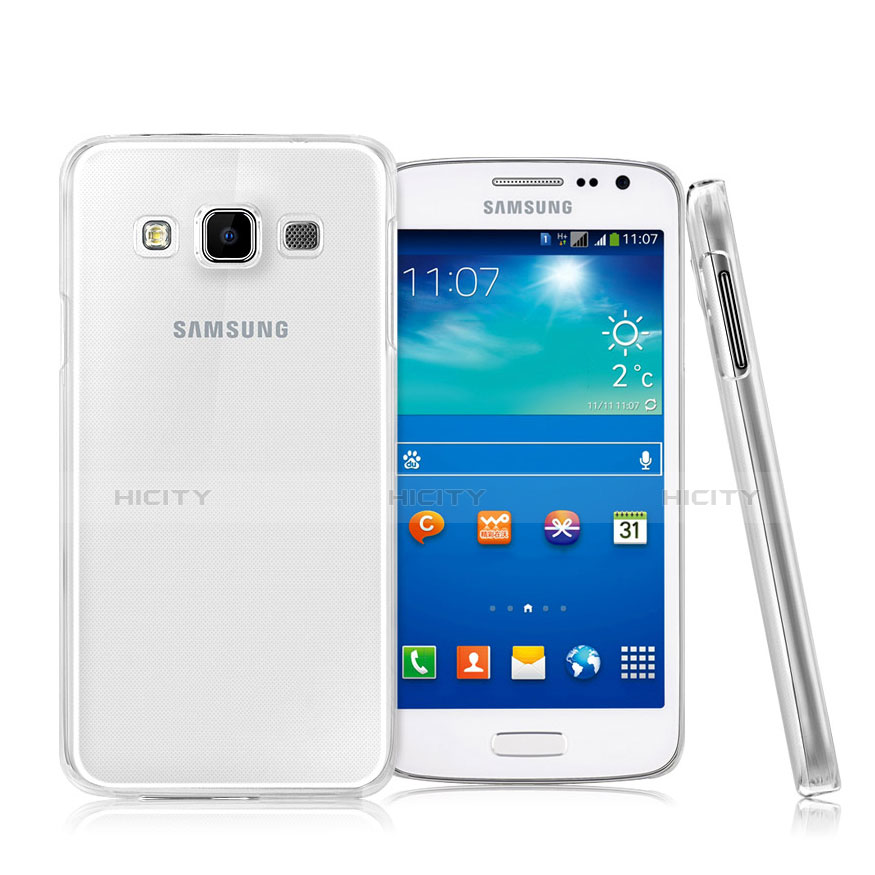 Custodia Crystal Trasparente Rigida per Samsung Galaxy A7 Duos SM-A700F A700FD Chiaro