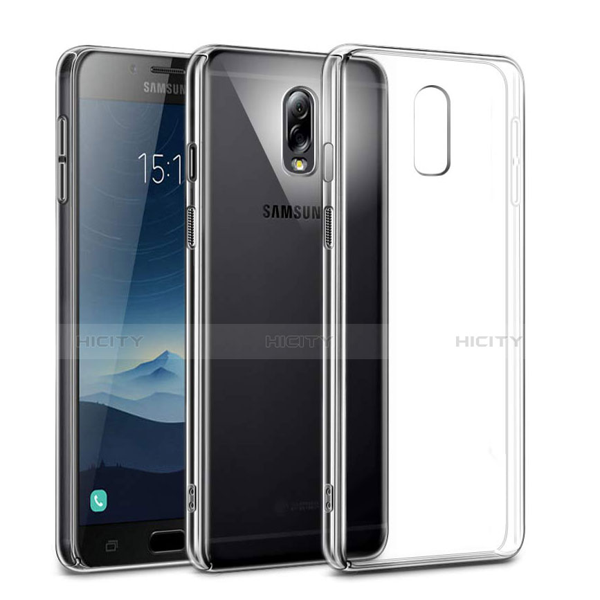 Custodia Crystal Trasparente Rigida per Samsung Galaxy C7 (2017) Chiaro