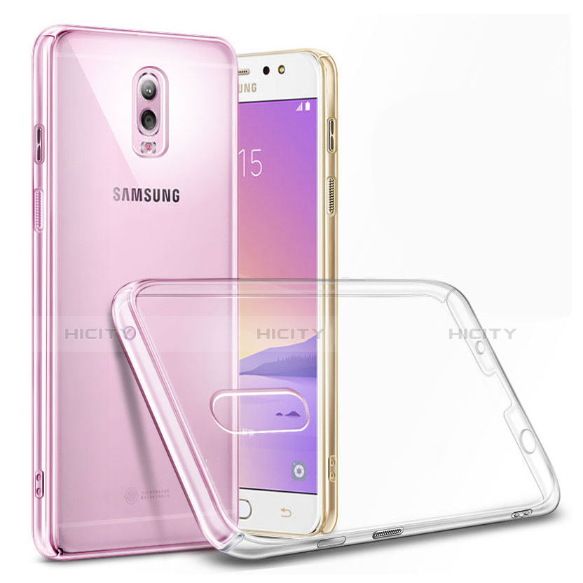 Custodia Crystal Trasparente Rigida per Samsung Galaxy C7 (2017) Chiaro