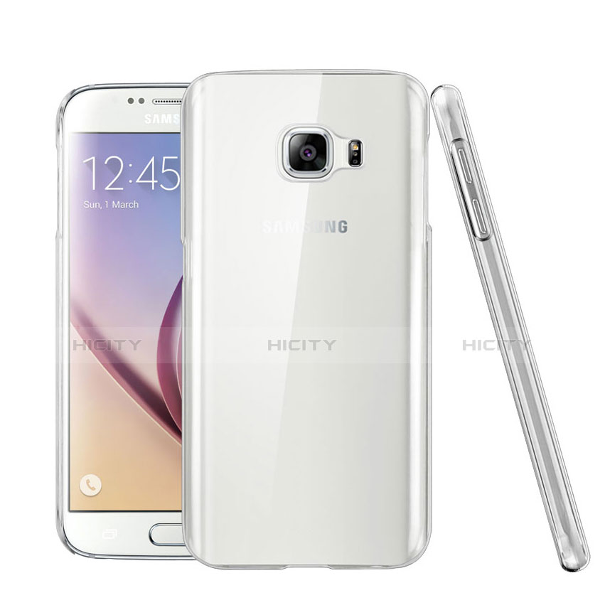 Custodia Crystal Trasparente Rigida per Samsung Galaxy C7 SM-C7000 Chiaro