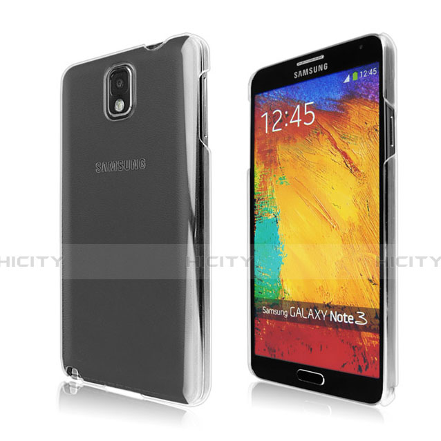 Custodia Crystal Trasparente Rigida per Samsung Galaxy Note 3 N9000 Chiaro