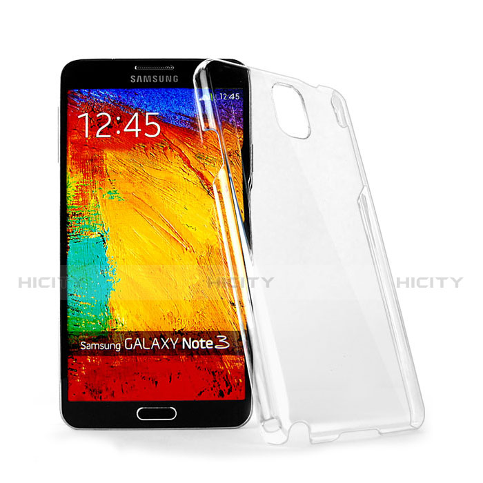 Custodia Crystal Trasparente Rigida per Samsung Galaxy Note 3 N9000 Chiaro