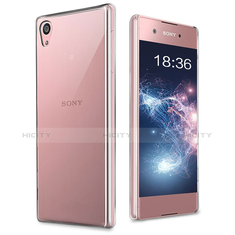 Custodia Crystal Trasparente Rigida per Sony Xperia XA1 Chiaro