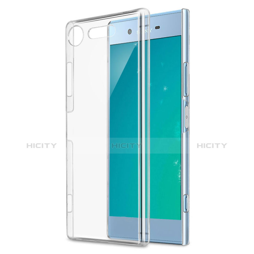 Custodia Crystal Trasparente Rigida per Sony Xperia XZ1 Chiaro