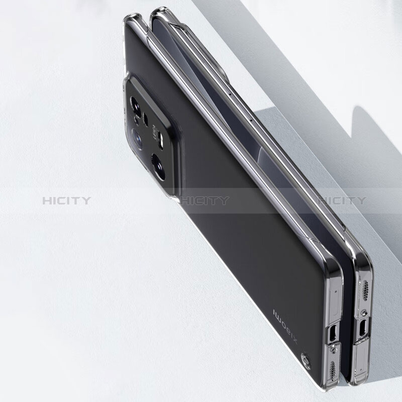 Custodia Crystal Trasparente Rigida per Xiaomi Mi 13 Pro 5G Nero