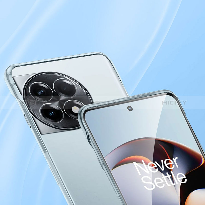 Custodia Crystal Trasparente Rigida Senza Cornice Cover H01 per OnePlus Ace 2 Pro 5G