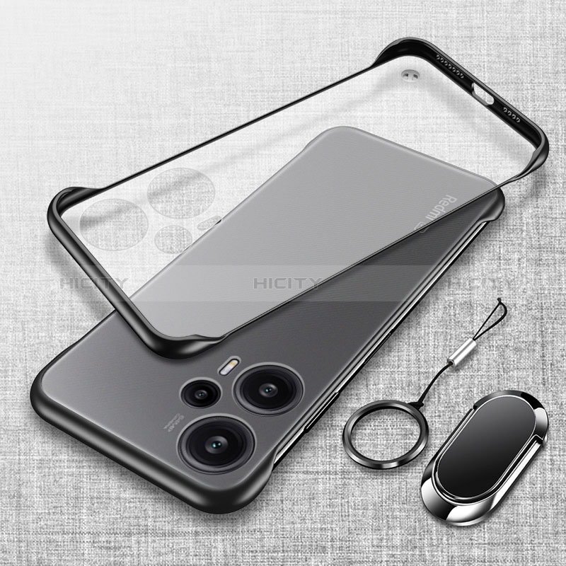 Custodia Crystal Trasparente Rigida Senza Cornice Cover H01 per Xiaomi Poco F5 5G
