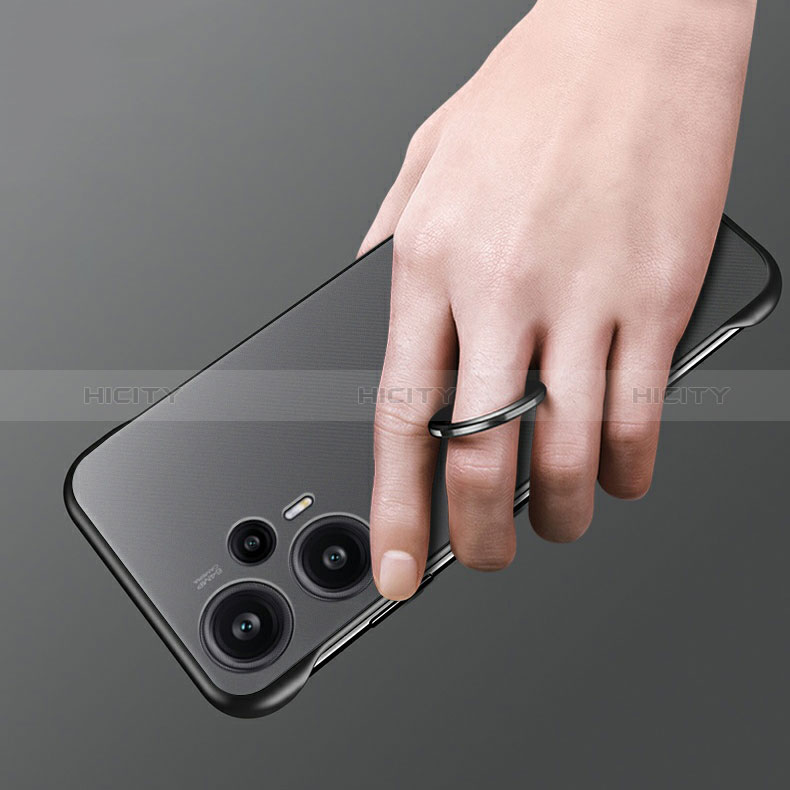 Custodia Crystal Trasparente Rigida Senza Cornice Cover H01 per Xiaomi Poco F5 5G