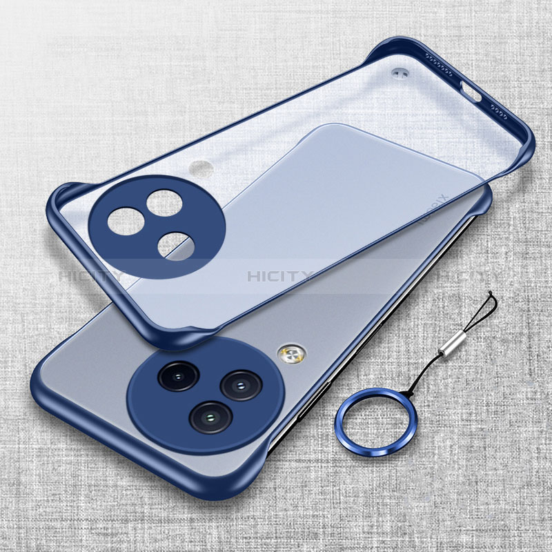 Custodia Crystal Trasparente Rigida Senza Cornice Cover H02 per Xiaomi Civi 3 5G Blu