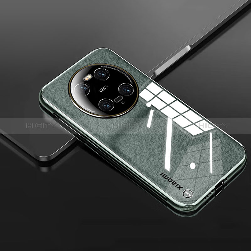 Custodia Crystal Trasparente Rigida Senza Cornice Cover H04 per Xiaomi Mi 13 Ultra 5G Verde