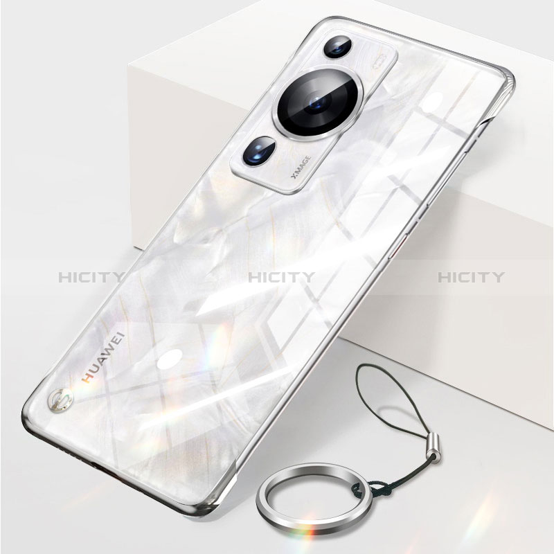Custodia Crystal Trasparente Rigida Senza Cornice Cover per Huawei P60 Pro