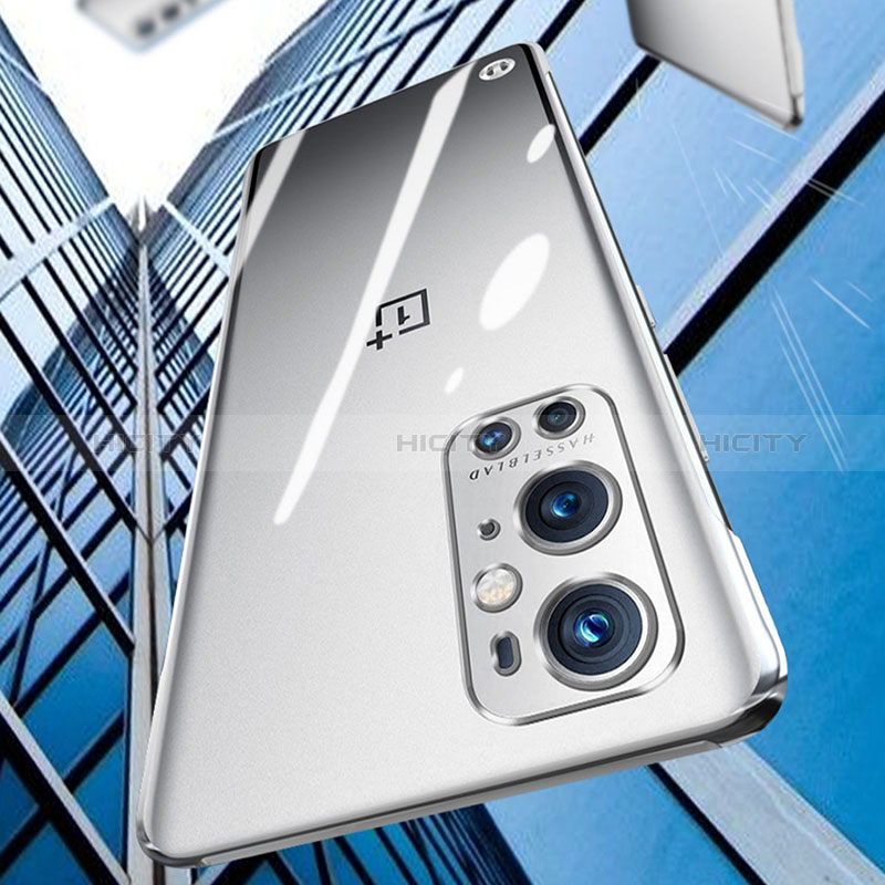 Custodia Crystal Trasparente Rigida Senza Cornice Cover per OnePlus 9 Pro 5G