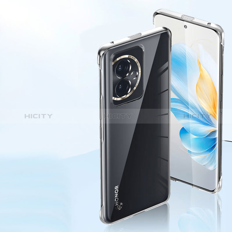 Custodia Crystal Trasparente Rigida Senza Cornice Cover T01 per Huawei Honor 100 5G Chiaro
