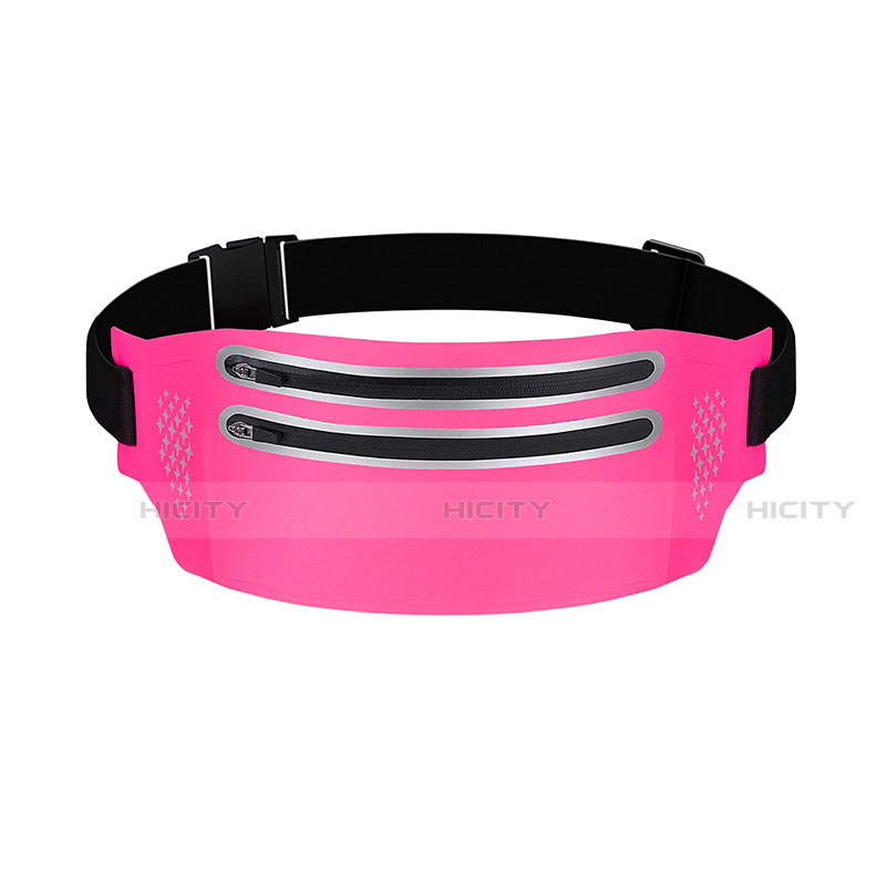 Custodia da Cintura Corsa Sportiva Universale L07 Rosa Caldo