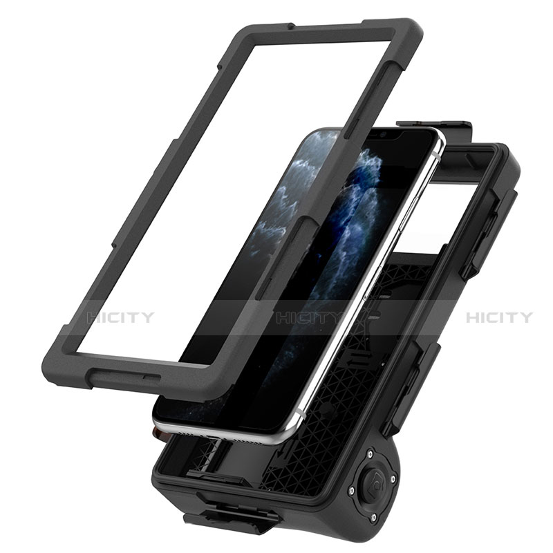 Custodia Impermeabile Silicone Cover e Plastica Opaca Waterproof Cover 360 Gradi per Apple iPhone 7