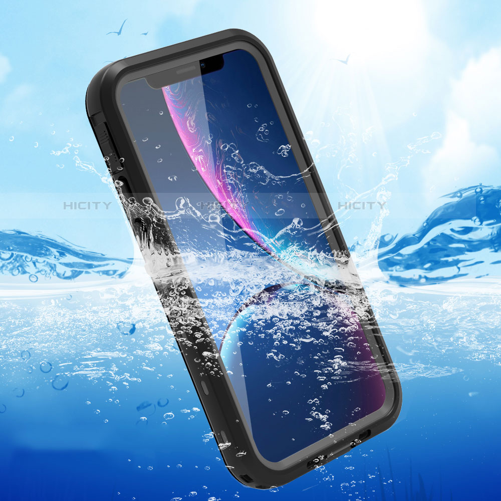Custodia Impermeabile Silicone e Plastica Opaca Waterproof Cover 360 Gradi con Supporto per Apple iPhone 11 Pro