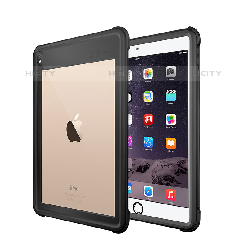 Custodia Impermeabile Silicone e Plastica Opaca Waterproof Cover 360 Gradi per Apple iPad Air 3 Nero